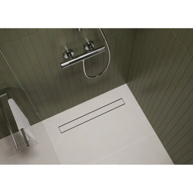 Dušo latakas Hansgrohe RainDrain Go su dvipusėmis grotelėmis (dydžių pasirinkimas) 4