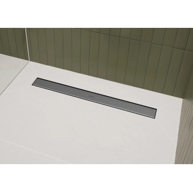 Dušo latakas Hansgrohe RainDrain Go su dvipusėmis grotelėmis (dydžių pasirinkimas) 1 Dušo latakas Hansgrohe RainDrain Go su dvipusėmis grotelėmis (dydžių pasirinkimas) 1