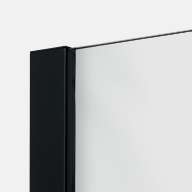 Dušo sienelė New Trendy Nesta Black Brushed, pasirenkami dydžiai 1
