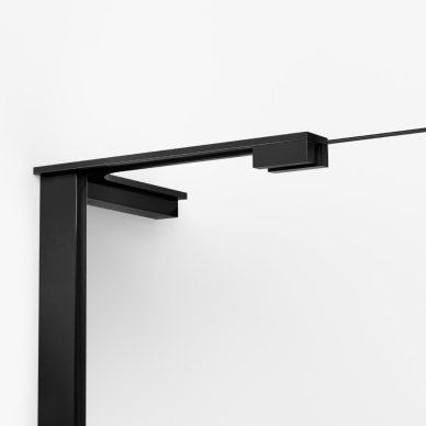 Dušo sienelė New Trendy Nesta Black, pasirenkami dydžiai 1 Dušo sienelė New Trendy Nesta Black, pasirenkami dydžiai 1