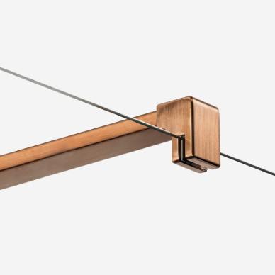 Dušo sienelė New Trendy Nesta Copper Brushed, pasirenkami dydžiai 2 Dušo sienelė New Trendy Nesta Copper Brushed, pasirenkami dydžiai 2
