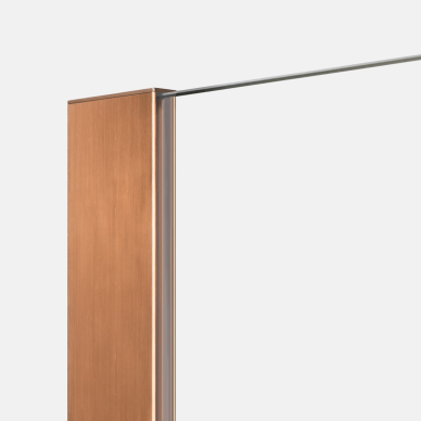 Dušo sienelė New Trendy Nesta Copper Brushed, pasirenkami dydžiai 1 Dušo sienelė New Trendy Nesta Copper Brushed, pasirenkami dydžiai 1