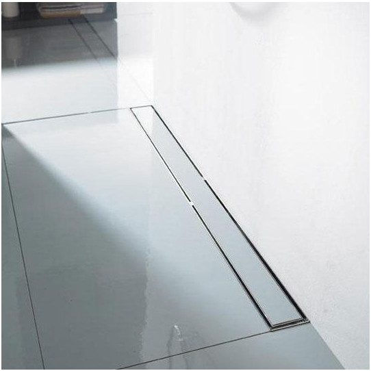 Dušo latakas ACO Tile su įklijuojama plytele vertikaliu flanšu Dušo latakas ACO Tile su įklijuojama plytele vertikaliu flanšu