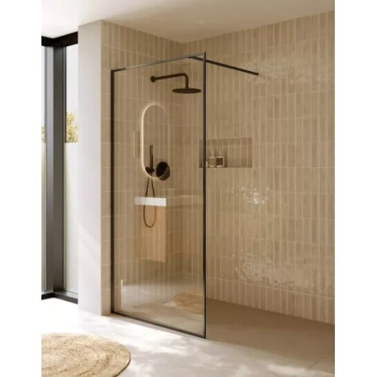 Dušo sienelė Riho Define 400 Gunmetal Mat 90 cm