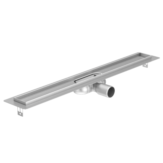 Dušo latakas Aco Tile įklijuojamai plytelei horizontaliu flanšu 5 Dušo latakas Aco Tile įklijuojamai plytelei horizontaliu flanšu 5