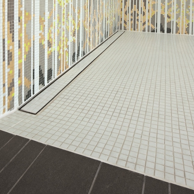 Dušo latakas ACO Tile su įklijuojama plytele vertikaliu flanšu (BE GAMYKLINĖS PAKUOTĖS) 1 Dušo latakas ACO Tile su įklijuojama plytele vertikaliu flanšu (BE GAMYKLINĖS PAKUOTĖS) 1