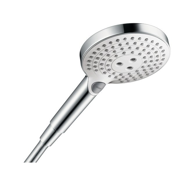 Dušo galvutė HANSGROHE RAINDANCE SELECT S120 ECOSMART CHROMAS/BALTA Dušo galvutė HANSGROHE RAINDANCE SELECT S120 ECOSMART CHROMAS/BALTA