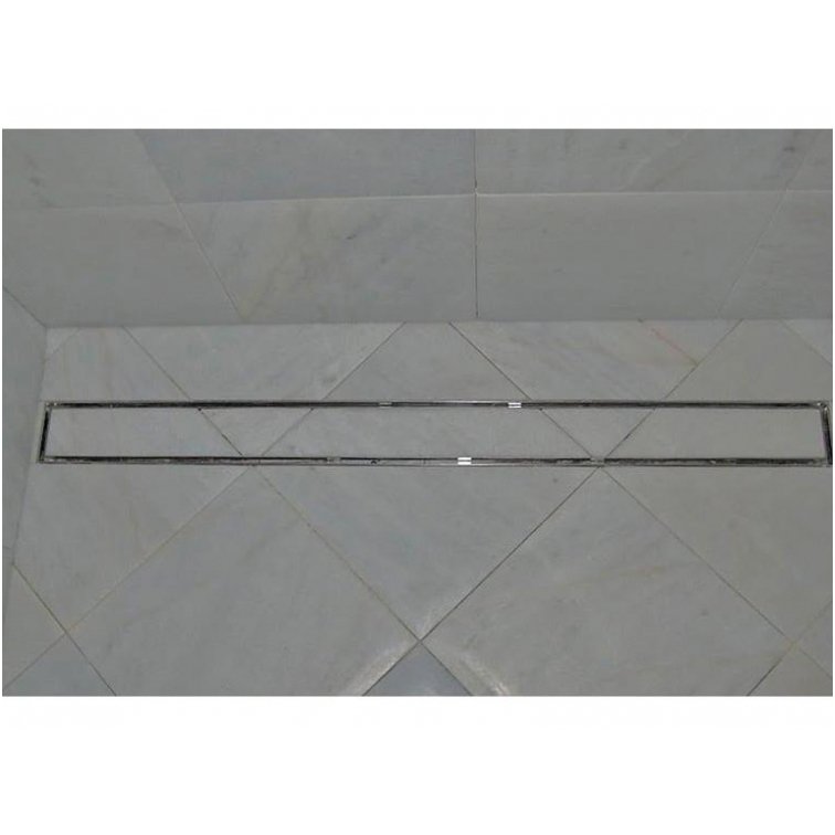 Dušo latakas Aco Tile įklijuojamai plytelei horizontaliu flanšu 2