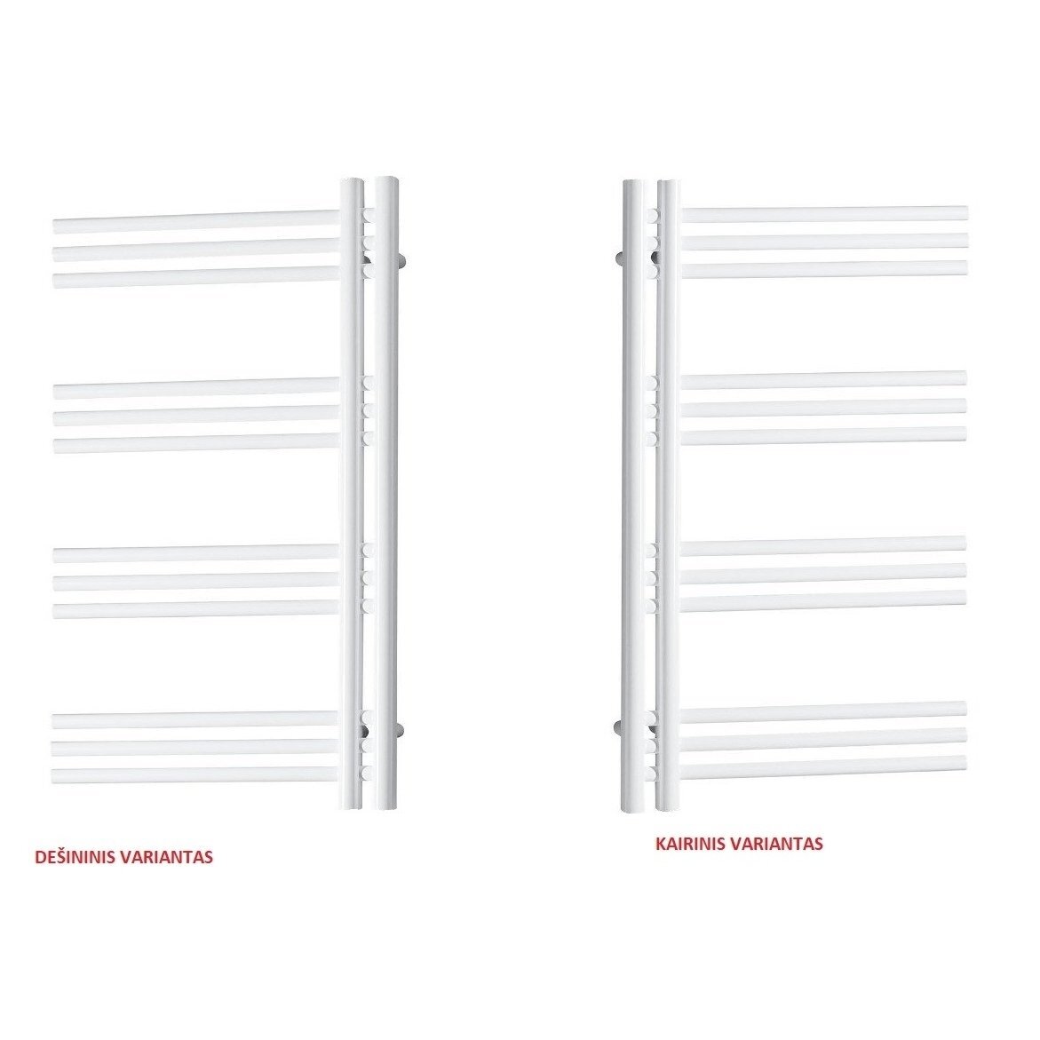 Elektrinis rankšluosčių džiovintuvas Sapho Dorlion baltas 50x120cm 4 Elektrinis rankšluosčių džiovintuvas Sapho Dorlion baltas 50x120cm 4