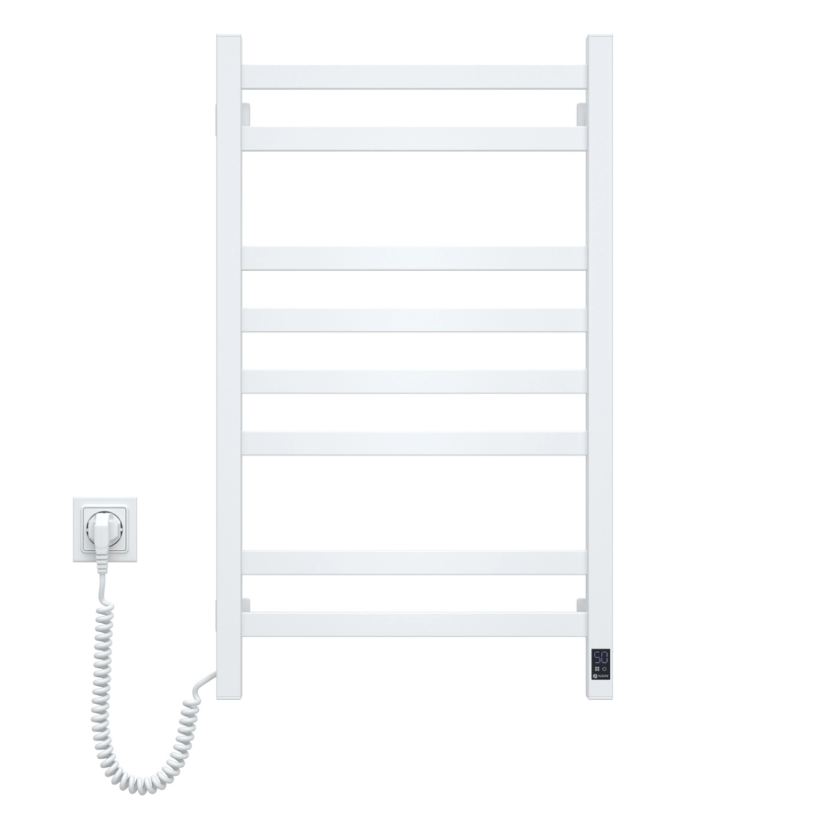 Elektrinis rankšluosčių džiovintuvas Navin Avangard 480×800 Sensor, kairė pusė, baltas Elektrinis rankšluosčių džiovintuvas Navin Avangard 480×800 Sensor, kairė pusė, baltas