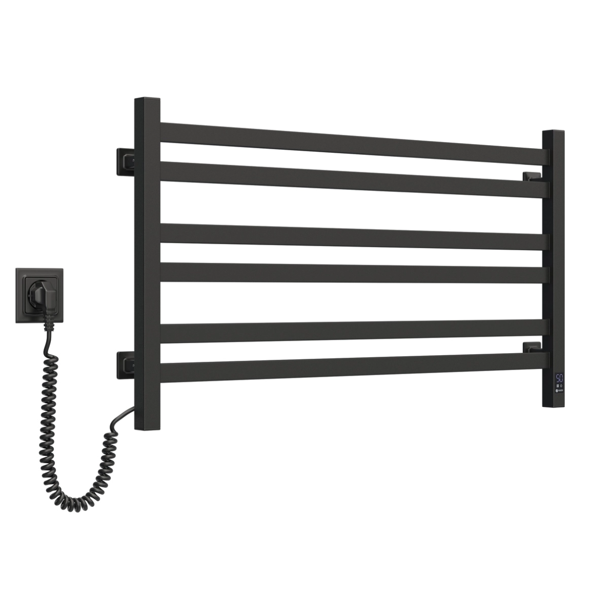 Elektrinis rankšluosčių džiovintuvas Navin Avangard 900x500 Sensor, kairė pusė, juodas 3 Elektrinis rankšluosčių džiovintuvas Navin Avangard 900x500 Sensor, kairė pusė, juodas 3