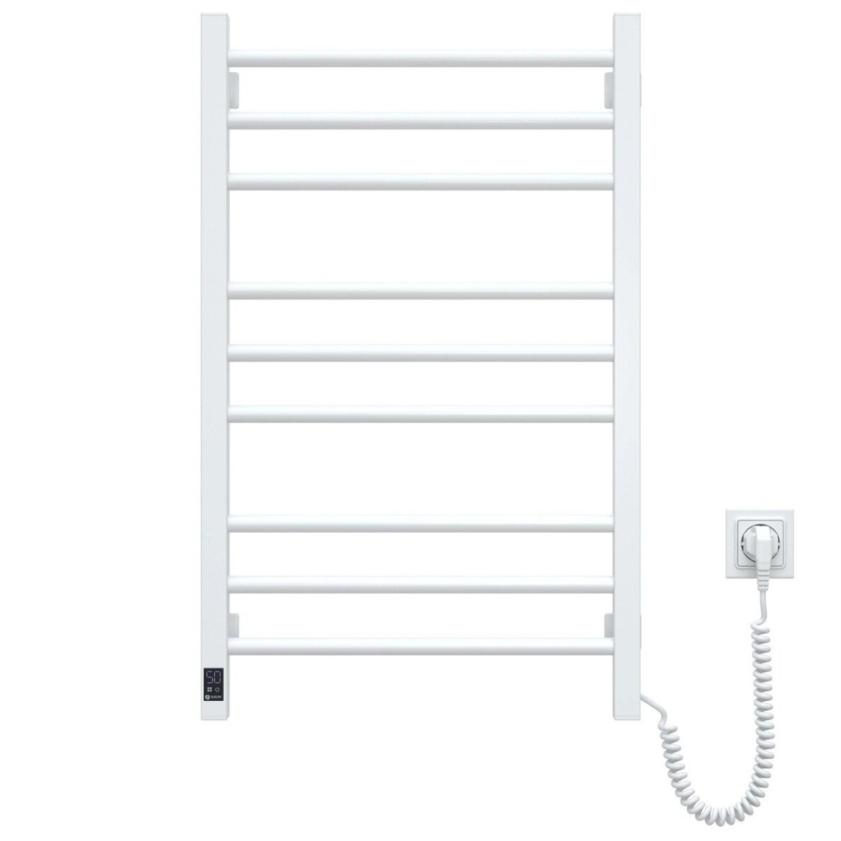 Elektrinis rankšluosčių džiovintuvas Navin Klasik Quadro 500*800 Sensor, (laidas dešinėje)
