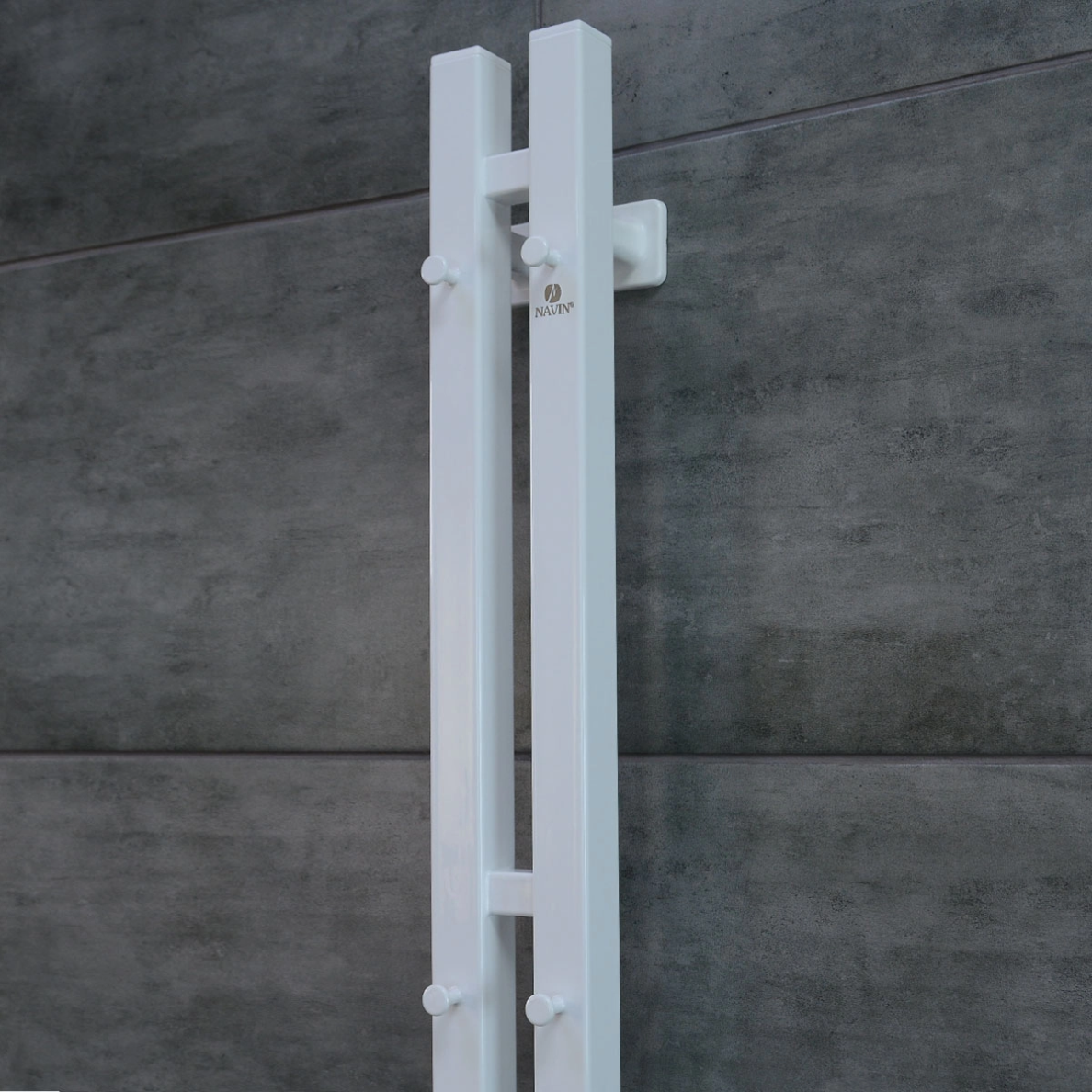 Elektrinis rankšluosčių džiovintuvas Navin Silhouette Quadro 90x1200 Sensor, dešinė, baltas 3 Elektrinis rankšluosčių džiovintuvas Navin Silhouette Quadro 90x1200 Sensor, dešinė, baltas 3