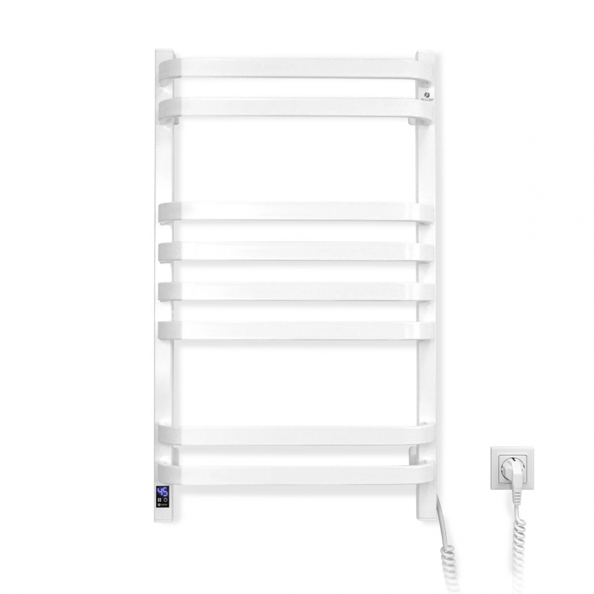 Elektrinis rankšluosčių džiovintuvas Navin Stugna 480*800 Sensor, baltas, (laidas dešinėje) 1