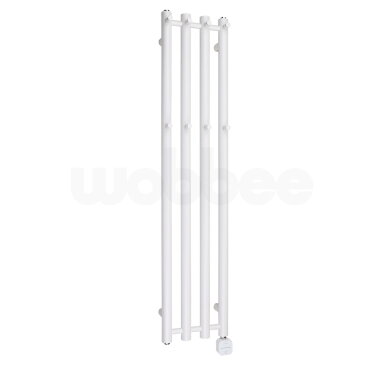 Elektrinis džiovintuvas Wobbee BARNA 26x120cm su paslėptu montavimu dešinėje pusėje, baltos spalvos Elektrinis džiovintuvas Wobbee BARNA 26x120cm su paslėptu montavimu dešinėje pusėje, baltos spalvos