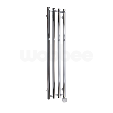Elektrinis džiovintuvas Wobbee BARNA 26x120cm su paslėptu montavimu dešinėje pusėje, chromo spalvos Elektrinis džiovintuvas Wobbee BARNA 26x120cm su paslėptu montavimu dešinėje pusėje, chromo spalvos