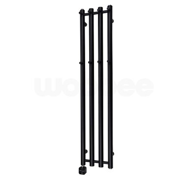 Elektrinis džiovintuvas Wobbee BARNA 26x120cm su paslėptu montavimu kairėje pusėje, juodos matinės spalvos Elektrinis džiovintuvas Wobbee BARNA 26x120cm su paslėptu montavimu kairėje pusėje, juodos matinės spalvos