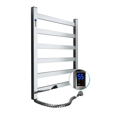 Elektrinis rankšluosčių džiovintuvas Navin Avangard Sensor 480x600, chromo, su laikmačiu, (laidas kairėje) Elektrinis rankšluosčių džiovintuvas Navin Avangard Sensor 480x600, chromo, su laikmačiu, (laidas kairėje)