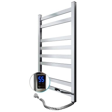 Elektrinis rankšluosčių džiovintuvas Navin Avangard Sensor 480x800, chromo, su laikmačiu, (laidas dešinėje) Elektrinis rankšluosčių džiovintuvas Navin Avangard Sensor 480x800, chromo, su laikmačiu, (laidas dešinėje)