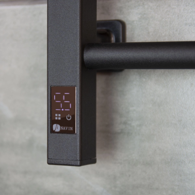 Elektrinis rankšluosčių džiovintuvas Navin Fortis 480*800 Sensor, juodas, (laidas dešinėje)