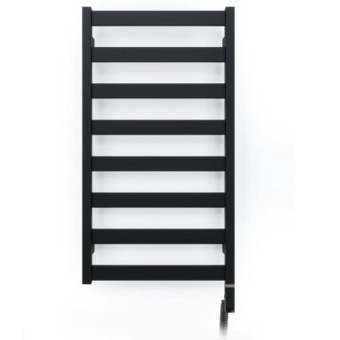 Elektrinis rankšluosčių džiovintuvas Terma Vivo, metalinė juoda sp., 50 cm x 91 cm, 400 W Elektrinis rankšluosčių džiovintuvas Terma Vivo, metalinė juoda sp., 50 cm x 91 cm, 400 W