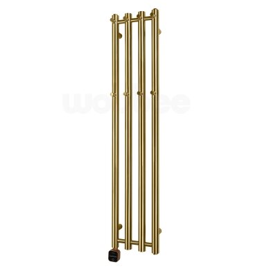 Elektrinis džiovintuvas Wobbee BARNA 26x120cm be laido, kairinis, pvd braižyto aukso spalvos 1 Elektrinis džiovintuvas Wobbee BARNA 26x120cm be laido, kairinis, pvd braižyto aukso spalvos 1