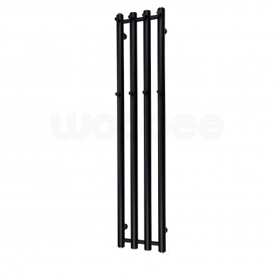 Elektrinis džiovintuvas Wobbee BARNA 26x120cm su laidu kairėje pusėje, juodos matinės spalvos 1 Elektrinis džiovintuvas Wobbee BARNA 26x120cm su laidu kairėje pusėje, juodos matinės spalvos 1