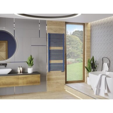 Elektrinis rankšluosčių džiovintuvas Luxrad Kwadro 72 x 50 cm baltos spalvos su tenu 4