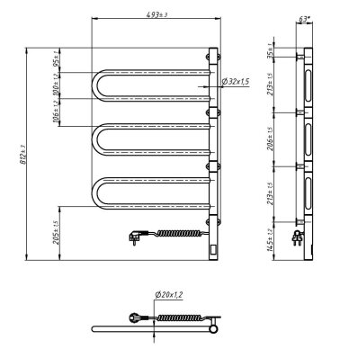Elektrinis rankšluosčių džiovintuvas Navin Fouette 480*800 Sensor 3 Elektrinis rankšluosčių džiovintuvas Navin Fouette 480*800 Sensor 3