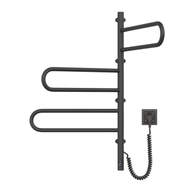 Elektrinis rankšluosčių džiovintuvas Navin Fouette 480x800 Sensor, juodas 1 Elektrinis rankšluosčių džiovintuvas Navin Fouette 480x800 Sensor, juodas 1