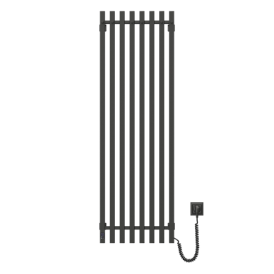 Elektrinis rankšluosčių džiovintuvas Navin Levante 450x1400 Sensor su WI-FI, dešinė, juodas