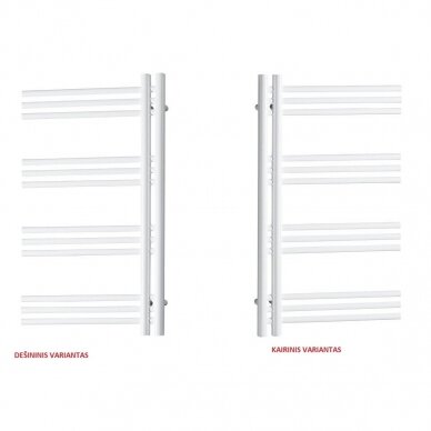 Elektrinis rankšluosčių džiovintuvas Sapho Dorlion baltas 50x120cm 4 Elektrinis rankšluosčių džiovintuvas Sapho Dorlion baltas 50x120cm 4