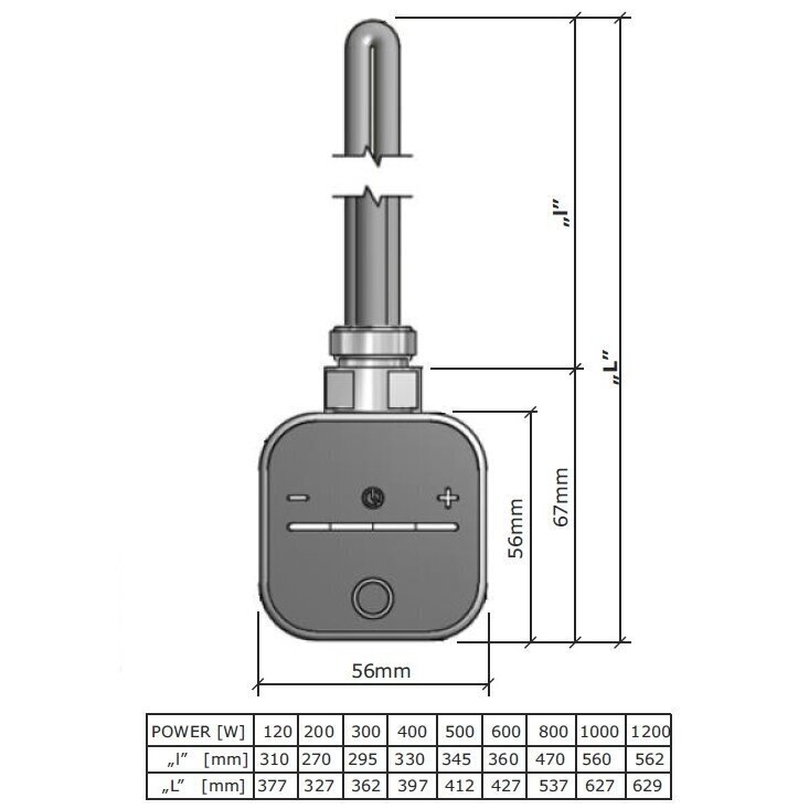 Elektrinis tenas HEATQ NEX su spiraliniu laidu 300W baltas 1 Elektrinis tenas HEATQ NEX su spiraliniu laidu 300W baltas 1