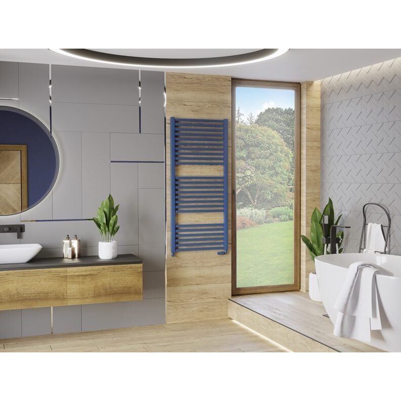 Elektrinis rankšluosčių džiovintuvas Luxrad Kwadro 72 x 50 cm baltos spalvos su tenu 4