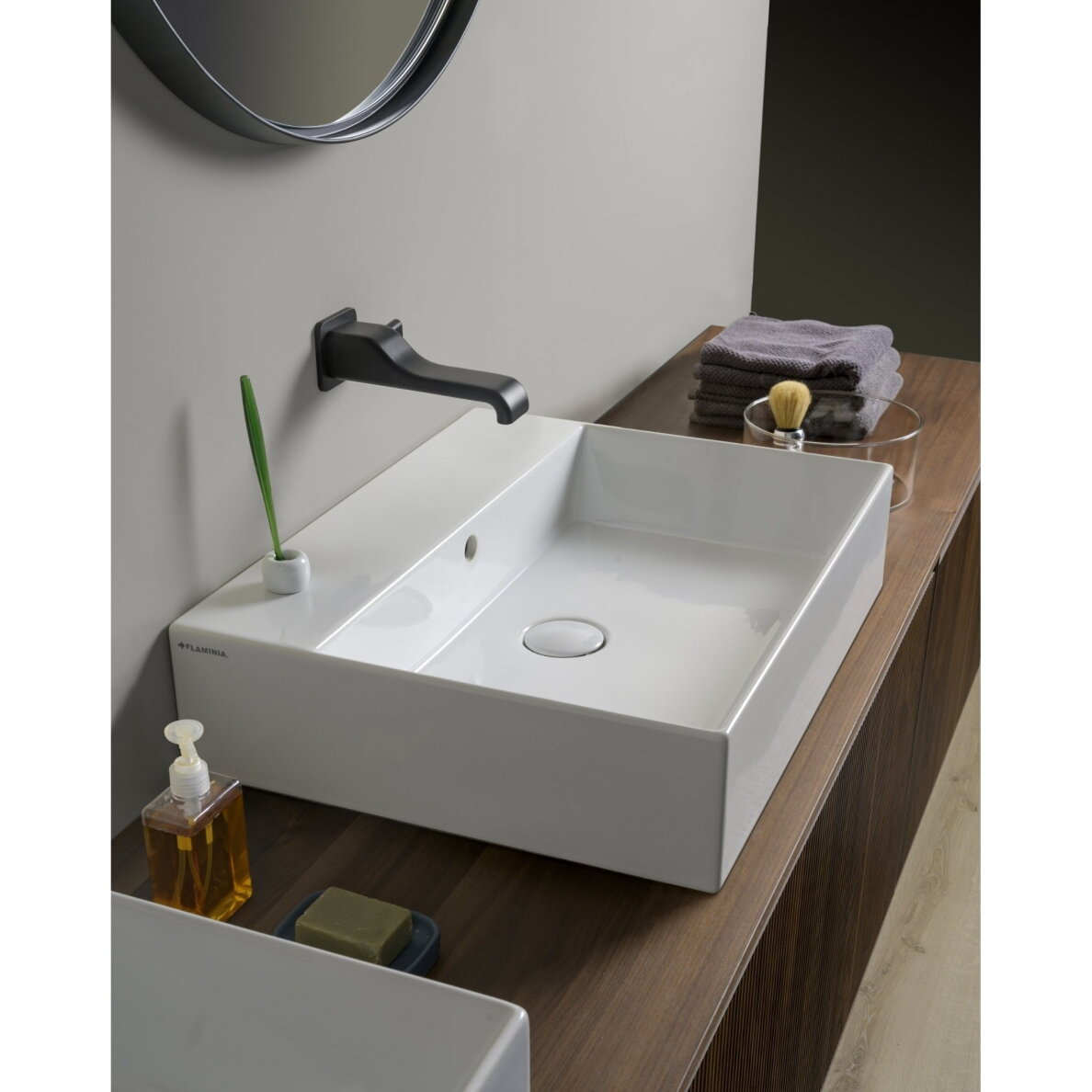 Flaminia AppLight praustuvas 60x47cm, spalvų pasirinkimas 4
