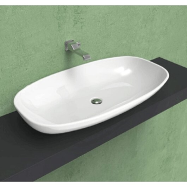 Flaminia Nuda 950x545xH170 pastatomas arba pakabinamas praustuvas, baltas blizgus Flaminia Nuda 950x545xH170 pastatomas arba pakabinamas praustuvas, baltas blizgus