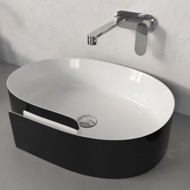 Flaminia Roll 560x420xH170 pastatomas praustuvas, spalvų pasirinkimas Flaminia Roll 560x420xH170 pastatomas praustuvas, spalvų pasirinkimas