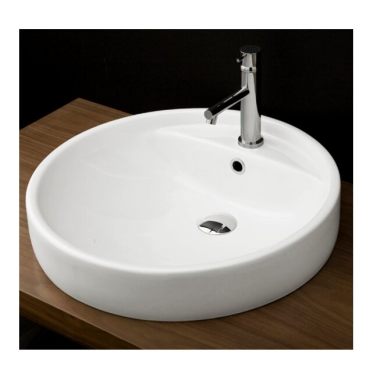 Flaminia Twin Set 425x425xH80 įleidžiamas praustuvas, baltas blizgus Flaminia Twin Set 425x425xH80 įleidžiamas praustuvas, baltas blizgus