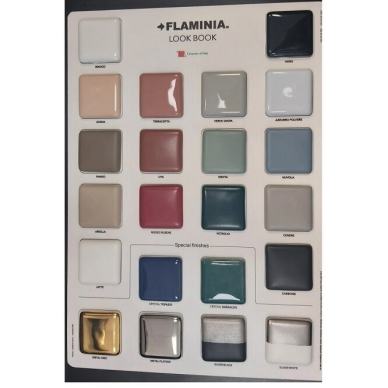 Flaminia Bloom 1070x515xH3/13 pakabinamas praustuvas, spalvų pasirinkimas 6