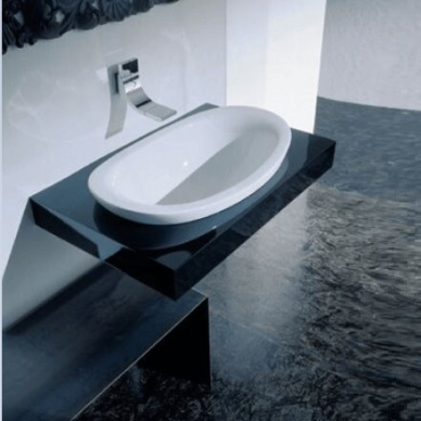 Flaminia Io 750x450xH280 įleidžiamas praustuvas 1 Flaminia Io 750x450xH280 įleidžiamas praustuvas 1