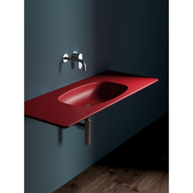 Flaminia Nudaflat 1200x485xH140 pakabinamas praustuvas, spalvų pasirinkimas 3 Flaminia Nudaflat 1200x485xH140 pakabinamas praustuvas, spalvų pasirinkimas 3