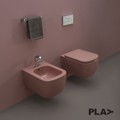 Flaminia Play GoSilent pakabinamas klozetas su naujos kartos nuplovimo technologija ir plonu soft close dangčiu, spalvų pasirinkimas 3 Flaminia Play GoSilent pakabinamas klozetas su naujos kartos nuplovimo technologija ir plonu soft close dangčiu, spalvų pasirinkimas 3
