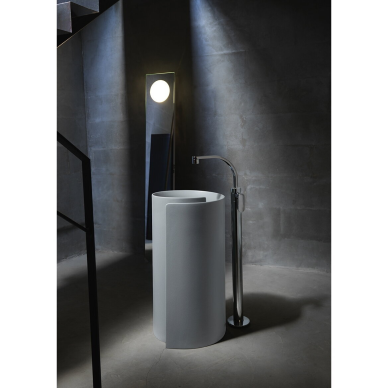 Flaminia Roll 440x440xH850 laisvai pastatomas praustuvas, spalvų pasirinkimas 7