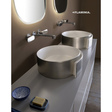 Flaminia Roll 560x420xH170 pastatomas praustuvas, spalvų pasirinkimas 2