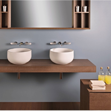 Flaminia Saltodacqua 420x420xH220 pastatomas praustuvas, spalvų pasirinkimas 1 Flaminia Saltodacqua 420x420xH220 pastatomas praustuvas, spalvų pasirinkimas 1