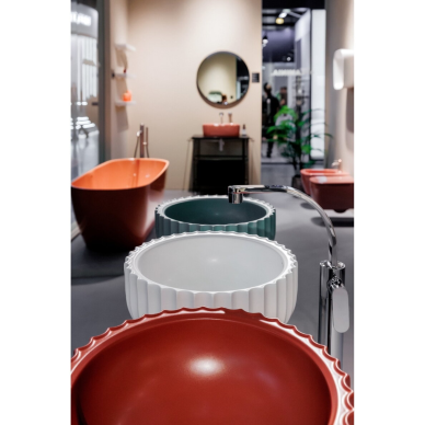 Flaminia Settecento 50 laisvai pastatomas praustuvas, spalvų pasirinkimas 4 Flaminia Settecento 50 laisvai pastatomas praustuvas, spalvų pasirinkimas 4