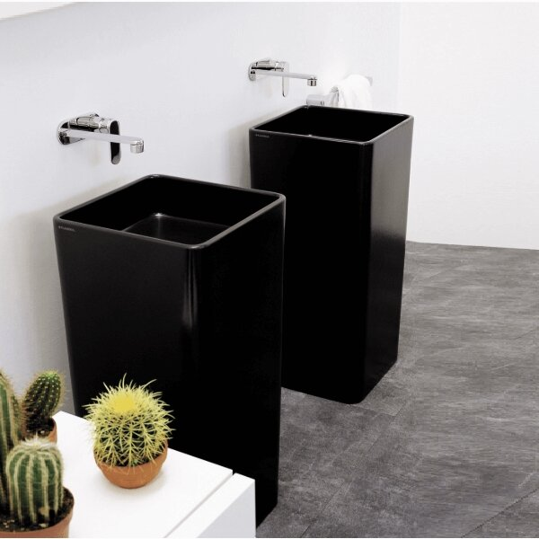 Flaminia Monowash 400x400xH850 laisvai pastatomas praustuvas prie sienos, spalvų pasirinkimas 2