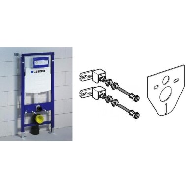 Geberit Duofix potinkinio rėmo tvirtinimo elementai Geberit Duofix potinkinio rėmo tvirtinimo elementai