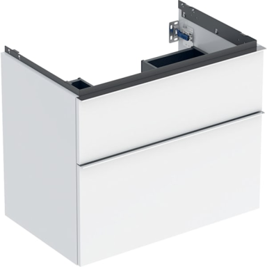 Geberit iCon spintelė praustuvui, su dviem stalčiais, 75cm, pasirenkama spalva, Geberit iCon spintelė praustuvui, su dviem stalčiais, 75cm, pasirenkama spalva,