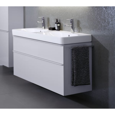 Geberit Smyle dvigubas praustuvas, stačiakampio formos 120x48cm Geberit Smyle dvigubas praustuvas, stačiakampio formos 120x48cm